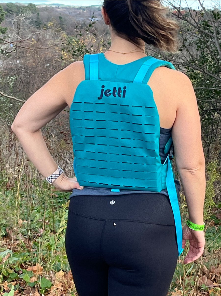 Jetti Poles + Weighted vest/backpack 20% off (Retail price $157)
