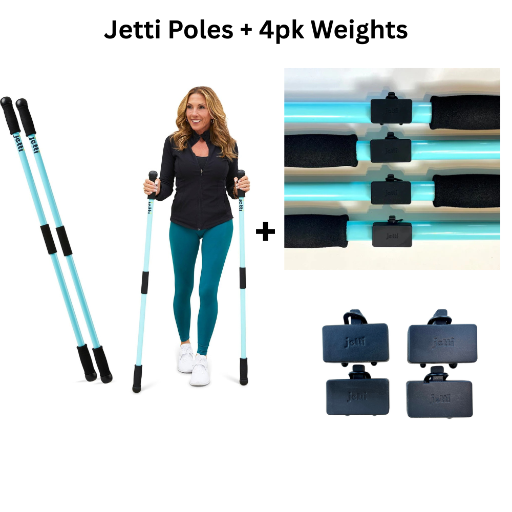 Jetti Poles + 4pk Weights 15% off (Retail price $97)