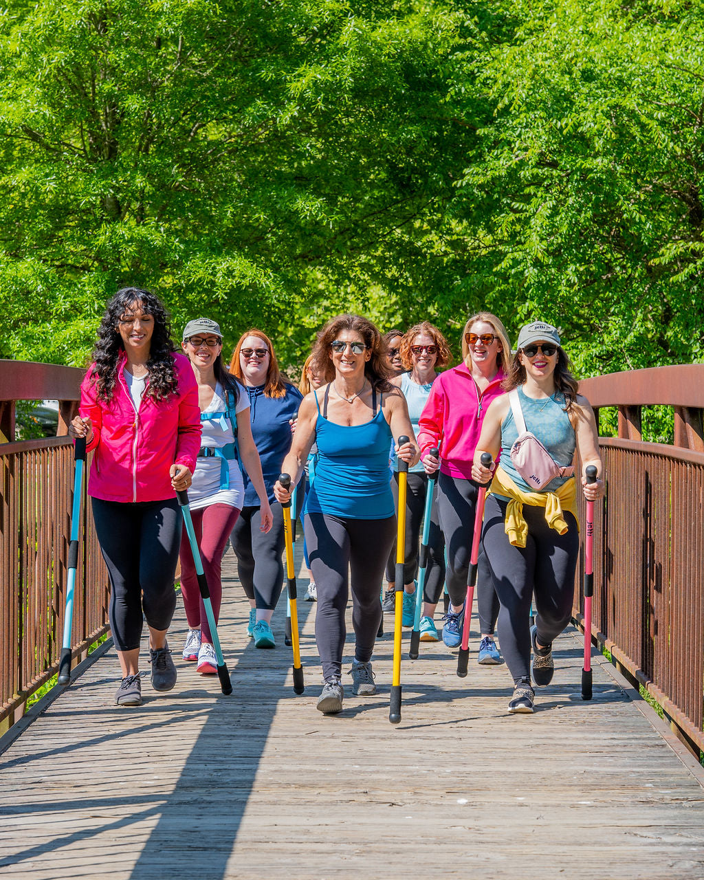 Jetti Poles + Weighted vest/backpack 20% off (Retail price $157)