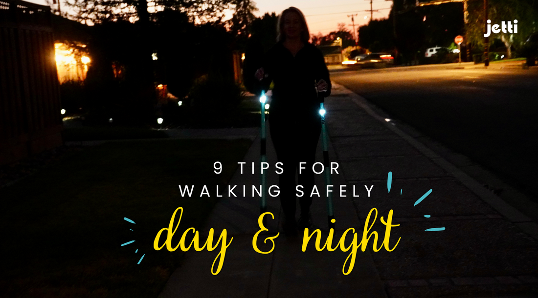 9 Tips for Walking Safely, Day and Night