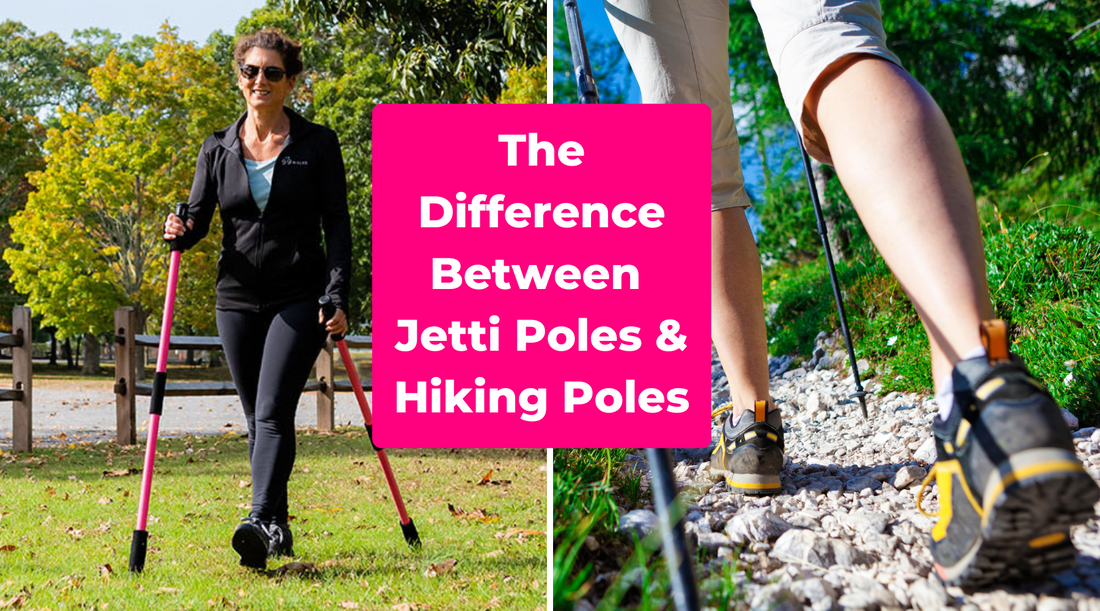 The Difference Between Jetti Poles and Hiking Poles