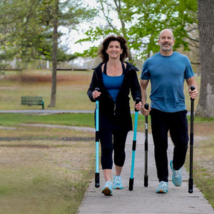 Jetti Weighted Walking Poles (1.2 LBS per pole)