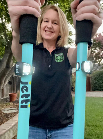 Jetti weighted poles + 2pk light