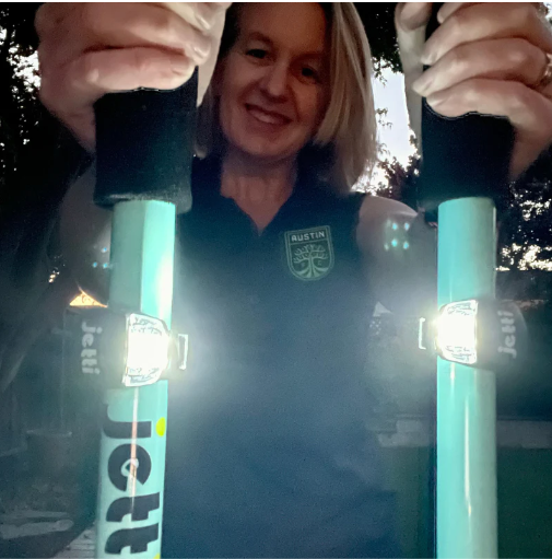 Jetti weighted poles + 2pk light