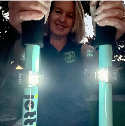 Jetti weighted poles + 2pk light